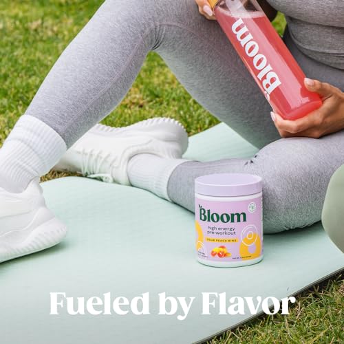 Bloom Nutrition High Energy Pre Workout Powder, Amino Energy with Beta Alanine, Ginseng Bloom NutritionBuy Supplements Australia