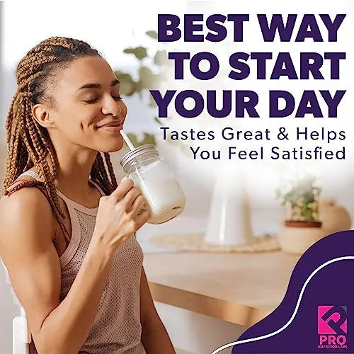 Whey Protein Powder for Women - Supports Lean Muscle - Low Carb - Gluten Free - Grass Fed & rBGH Hormone Free (Creamy Vanilla, 2 lb) PRO NUTRITION LABS