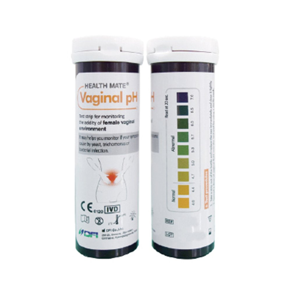 Vaginal Health pH Test Strips Without Swabs - Monitor Vaginal Intimate Health (Pack of 25) DFIBuy Supplements Australia