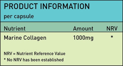 Nutrivolv Collagen Marine (1000mg) Supplement for Skin , Anti Ageing NutrivolvBuy Supplements Australia