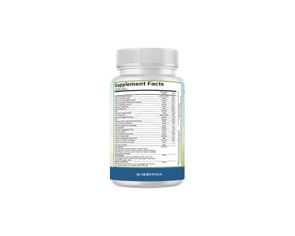 PURE Adult Multivitamin with Vitamins A, C, D3, B12, Minerals, Digestive Enzymes, 90 Capsules, 30 Servings PUREBuy Supplements Australia