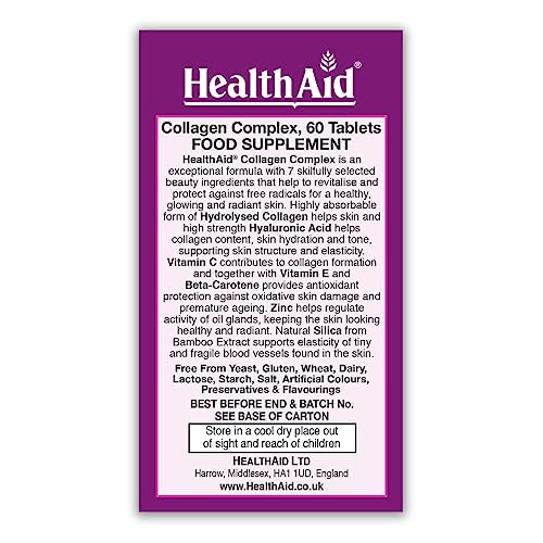 HealthAid Collagen Complex Tablets, 60 HealthAidBuy Supplements Australia