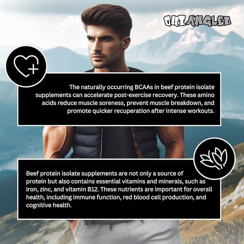 OUT ANGLED Beef Iso Plus, Beef Protein Isolate Powder, High Protein with Natural BCAAs, Zero Fat and Sugar OUT ANGLEDBuy Supplements Australia