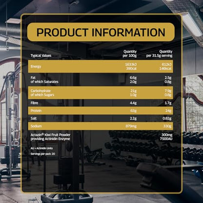 Healthspan Elite All Blacks Plant Protein Vegan Blend (750g) | 23g Protein Per Serving Healthspan EliteBuy Supplements Australia