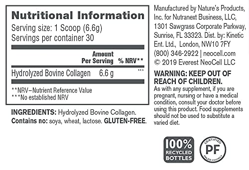 Neocell - Super Collagen Powder - 198g - Supports Healthy Skin, Hair, Nails, and Joints - Aids Collagen Production" NeocellBuy Supplements Australia
