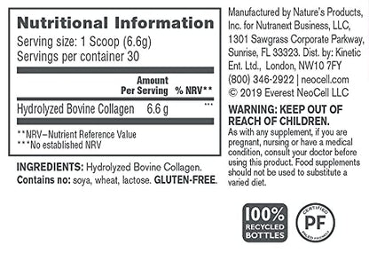 Neocell - Super Collagen Powder - 198g - Supports Healthy Skin, Hair, Nails, and Joints - Aids Collagen Production" NeocellBuy Supplements Australia
