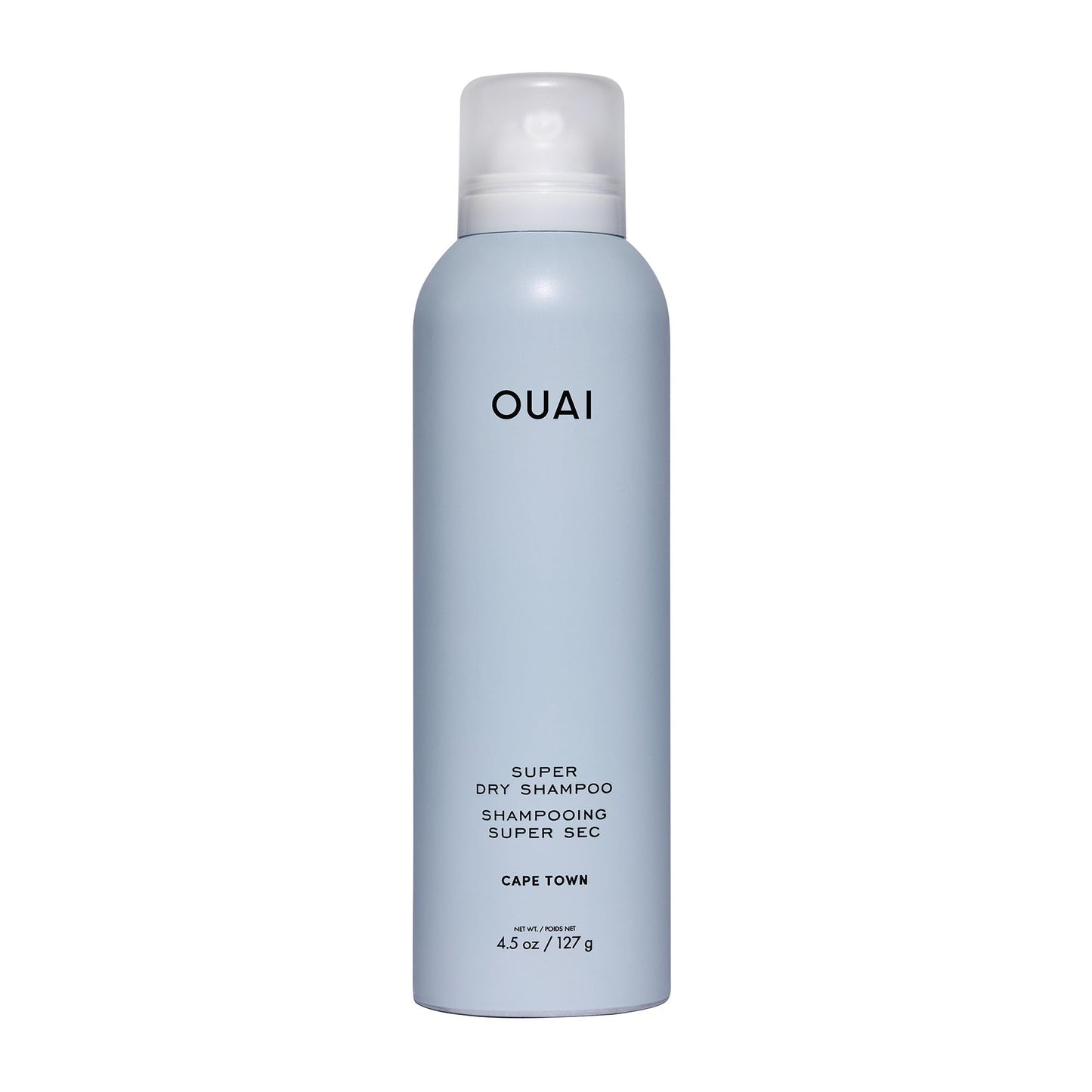OUAI Super Dry Shampoo - Volumizing Dry Shampoo - Absorbs Oil, Dirt & Sweat - Blends Seamlessly into Hair with Zero Residue & Enriched with a Long-Lasting Scent - Cape Town (4.5 oz) OUAIBuy Supplements Australia