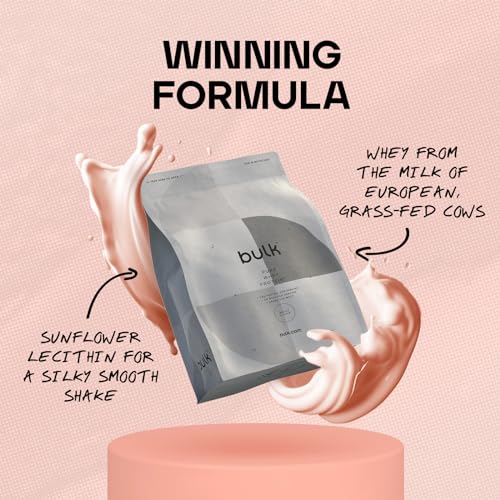 Bulk Pure Whey Protein Powder Shake, Berries and Cream, 2.5 kg, Packaging May Vary BulkBuy Supplements Australia