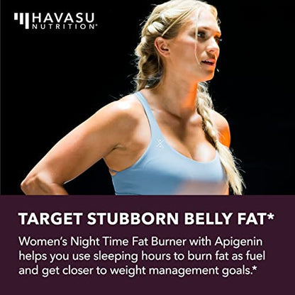 Night Time Fat Burner for Women | Weight Loss and Sleep Support Blend With Apigenin HAVASU NUTRITIONBuy Supplements Australia