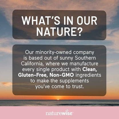 NatureWise Myo-Inositol & D-Chiro Inositol Supplement for Women - Fertility Supplements for Women - Ideal 40:1 Ratio - Myo Inositol 2000mg - Non-GMO, Vegan, USA Manufactured - [30-Day Supply] NatureWiseBuy Supplements Australia