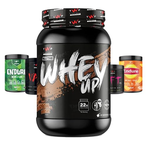 TWP Nutrition Platinum Series All The Whey Up Protein Powder Shake, 23g Whey Protein, Low Fat TWPBuy Supplements Australia