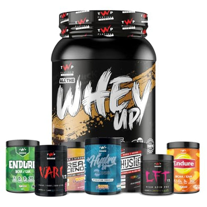 TWP Nutrition Platinum Series All The Whey Up Protein Powder Shake, 23g Whey Protein, Low Fat TWPBuy Supplements Australia