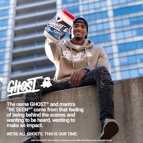 GHOST Whey Protein Powder, Oreo - 2LB Tub, 25G of Protein - Cookies & Cream Flavored GHOSTBuy Supplements Australia