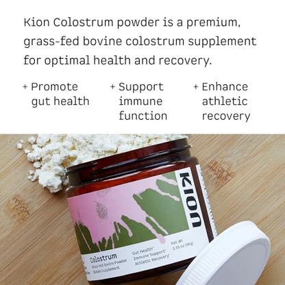 Kion Colostrum | Grass-Fed Bovine | Gut Health and Immune Support | 30 Servings KionBuy Supplements Australia