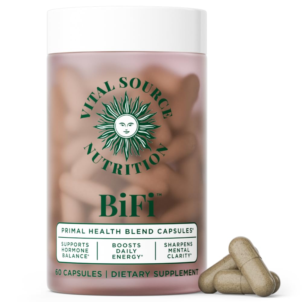 Vital Source Nutrition - BiFi Capsules - Premium Primal Organ Blend - Supports Hormone Health, Energy, Stamina & Clarity - Daily Vitality - Ancestral Supplements for Women - No Artificial Ingredients Vital Source NutritionBuy Supplements Australia