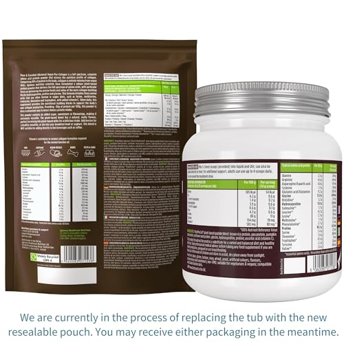 Vegan Collagen Powder, Plant-Based Peptide Protein Supplement with Glycine, 21 Amino Acids & Vitamin C, Complete Collagen Igennus Healthcare NutritionBuy Supplements Australia