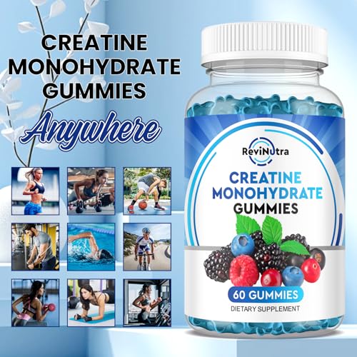 Creatine Monohydrate Gummies for Men & Women, Chewables Creatine Monohydrate My StoreBuy Supplements Australia