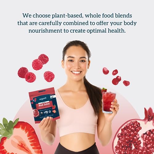 Organifi Red Juice - Vegan Energy Powder - Berry-Flavored Adaptogen Drink - Caffeine OrganifiBuy Supplements Australia