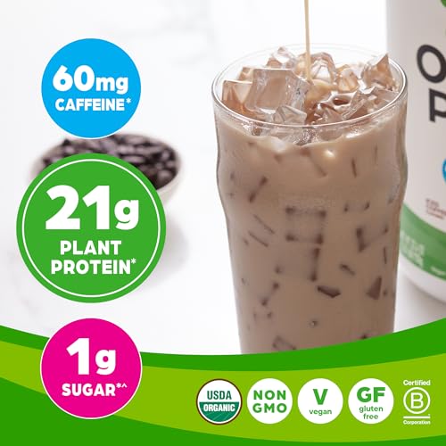 Orgain Organic Vegan Protein Powder, Iced Coffee - 21g Plant Based Protein, Gluten Free OrgainBuy Supplements Australia