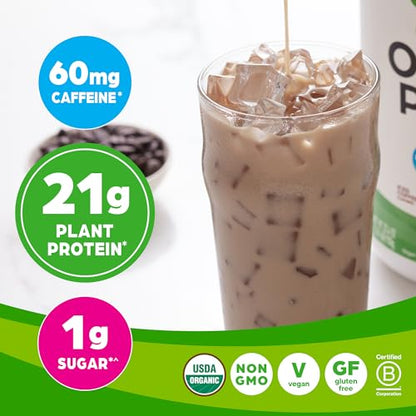 Orgain Organic Vegan Protein Powder, Iced Coffee - 21g Plant Based Protein, Gluten Free OrgainBuy Supplements Australia