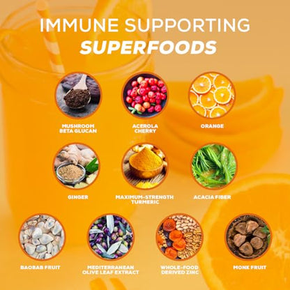 Organifi Immunity - Organic Superfood Immunity Support - 15 Single Serve Packets OrganifiBuy Supplements Australia