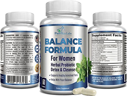 YUMMYVITE Balance Complex for Women - for Vaginal Health, Herbal Detox & Cleanse YUMMYVITEBuy Supplements Australia