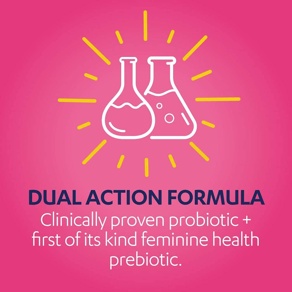 AZO Dual Protection | Urinary + Vaginal Support* | Prebiotic Plus Clinically Proven Women AZOBuy Supplements Australia