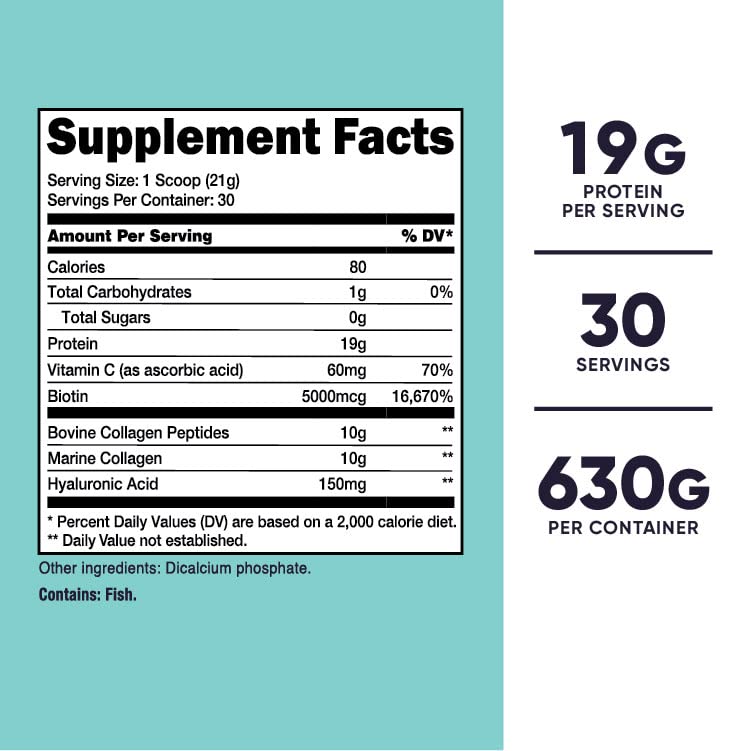 Nutricost Collagen for Women 30 Servings (Unflavored) - Grass-Fed Collagen Peptides NutricostBuy Supplements Australia