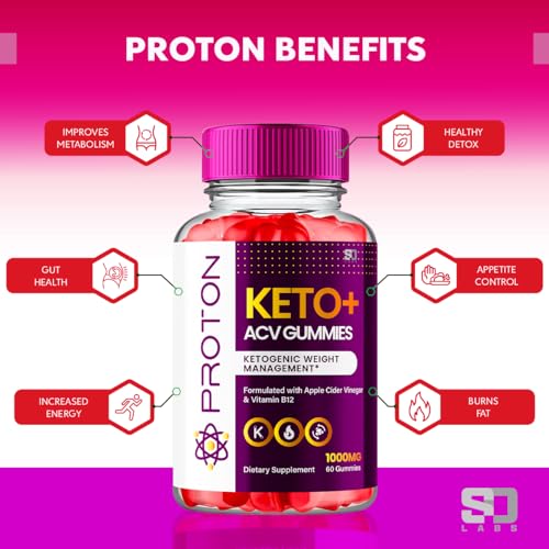 Proton Keto ACV Gummies Advanced Weight Loss 1000 MG, Proton Keto ACV Gummies S.O LabsBuy Supplements Australia