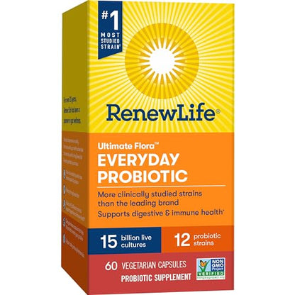 Renew Life Everyday Probiotic Capsules, Daily Supplement Supports Urinary, Digestive Renew LifeBuy Supplements Australia