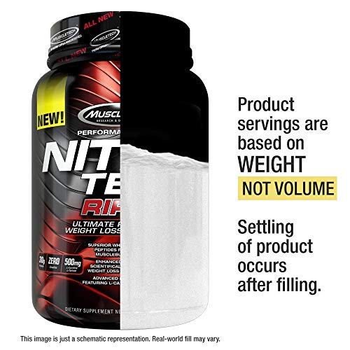 MuscleTech Nitro-Tech Ripped Lean Whey Protein Powder Whey Protein Isolate Weight MuscleTechBuy Supplements Australia