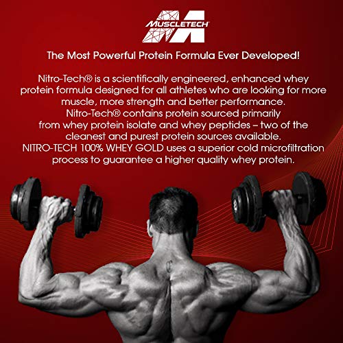 Whey Protein Powder - MuscleTech Nitro-Tech Whey Gold Protein Powder MuscleTechBuy Supplements Australia