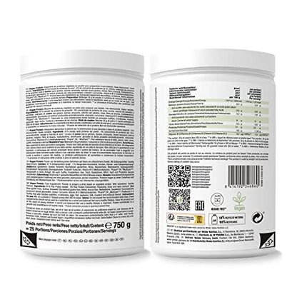 Weider Vegan Protein (750g) Vanilla Flavour. 23g Protein/dose, Pea Isolate (Pisane) & Rice Proteins WeiderBuy Supplements Australia