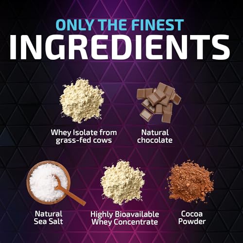 Whey Protein Powder 24g - Chocolate Ice Cream Whey Isolate Protein for Muscle Growth Nature's NutritionBuy Supplements Australia