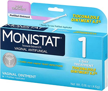 Monistat 1-Day Yeast Infection Treatment, Prefilled Applicator, 1 ea MonistatBuy Supplements Australia
