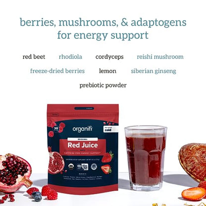 Organifi Green Juice and Red Juice Bundle - 30 Day Supply - Delicious, Refreshing Organic OrganifiBuy Supplements Australia