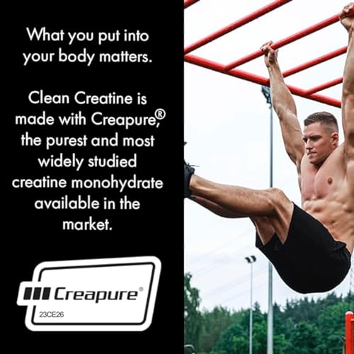 Clean Creatine - 100% Creapure® Creatine Monohydrate Powder for Muscle Growth CLEANBuy Supplements Australia