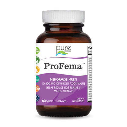 Pure Essence Labs ProFema - Multivitamin for Women - Natural Menopause Relief Supplement - Promotes Hormone Balance, Reduces Hot Flashes, Mood Swings, Night Sweats (60 Capsules) PURE ESSENCE LABSBuy Supplements Australia