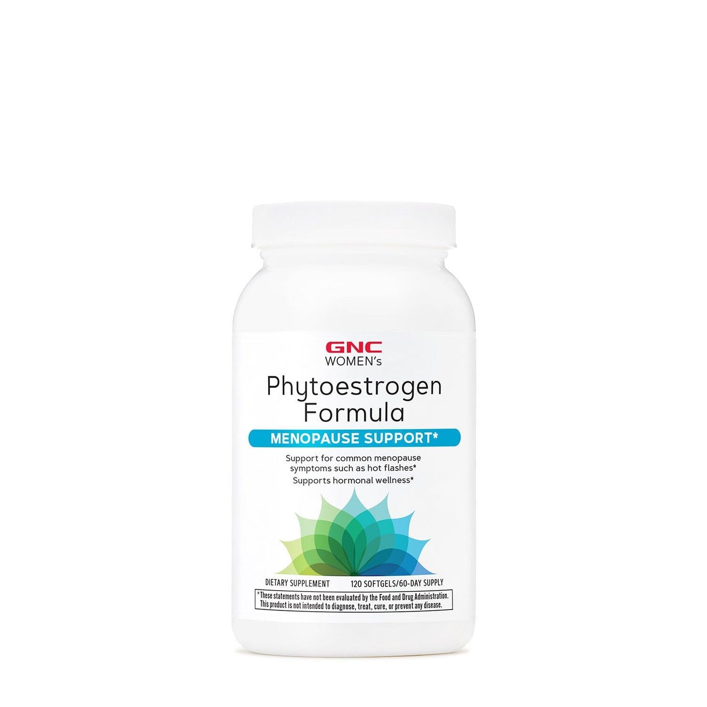 GNC Women's Phytoestrogen Formula, Supports Hormone and Mood Balance Plus Increased Energy, Targeted Relief for Menopause Symptoms, Daily Supplement, 120 Softgels GNCBuy Supplements Australia