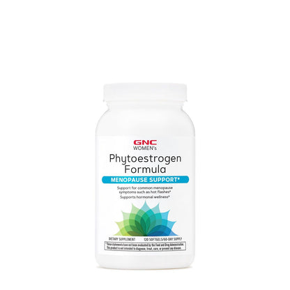 GNC Women's Phytoestrogen Formula, Supports Hormone and Mood Balance Plus Increased Energy, Targeted Relief for Menopause Symptoms, Daily Supplement, 120 Softgels GNCBuy Supplements Australia