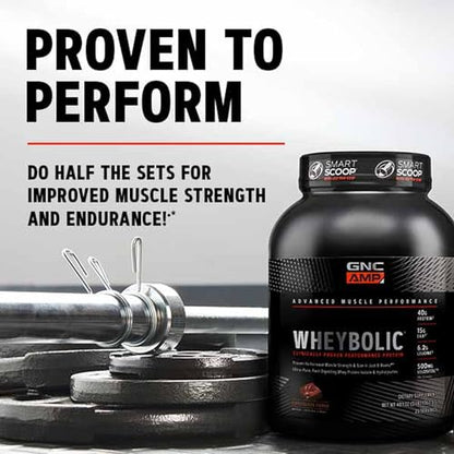 GNC AMP Wheybolic | Targeted Muscle Building and Workout Support Formula | Pure Whey GNCBuy Supplements Australia
