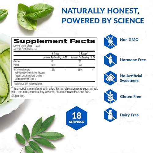 BioTrust Tri Collagen Powder - 3-in-1 Hydrolyzed Collagen Peptides Powder BioTrustBuy Supplements Australia