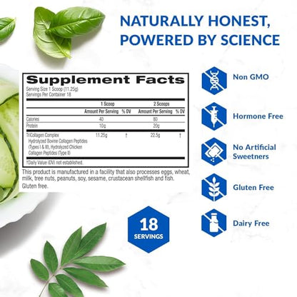 BioTrust Tri Collagen Powder - 3-in-1 Hydrolyzed Collagen Peptides Powder BioTrustBuy Supplements Australia
