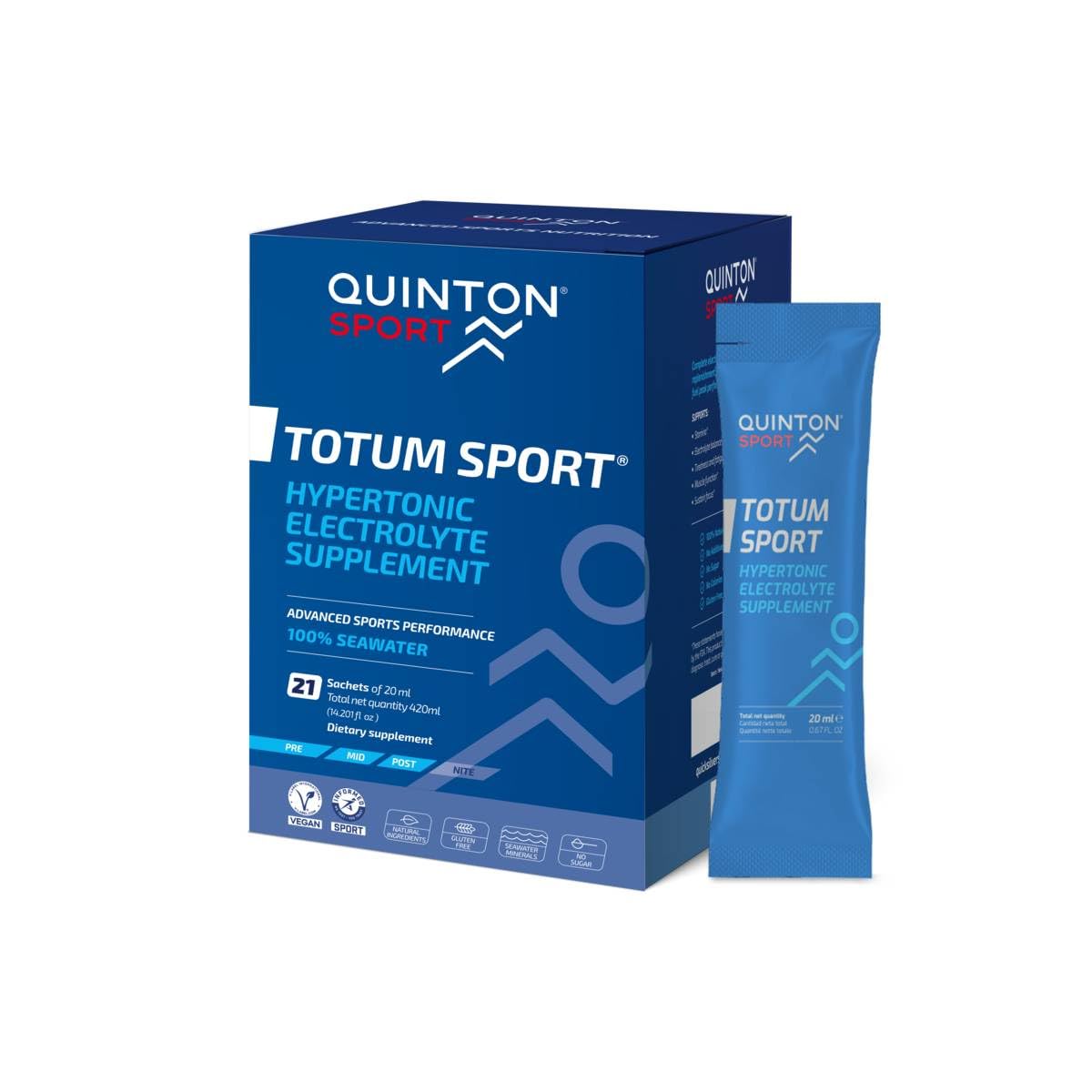 Quicksilver Scientific Totum Sport Drinkable Sachets, 21-25 ml, 30 Count Quicksilver ScientificBuy Supplements Australia