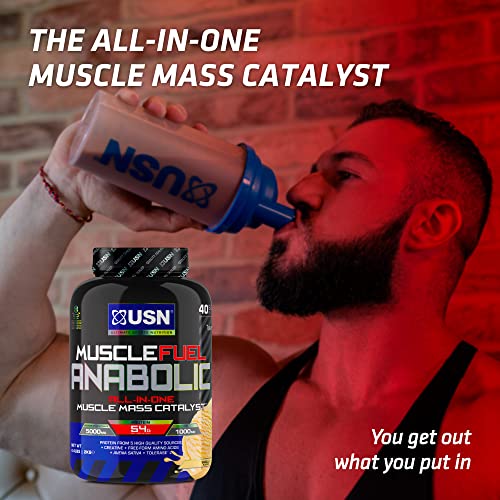 USN Muscle Fuel Anabolic Banana All-in-one Protein Powder Shake (2kg): Workout-Boosting USNBuy Supplements Australia