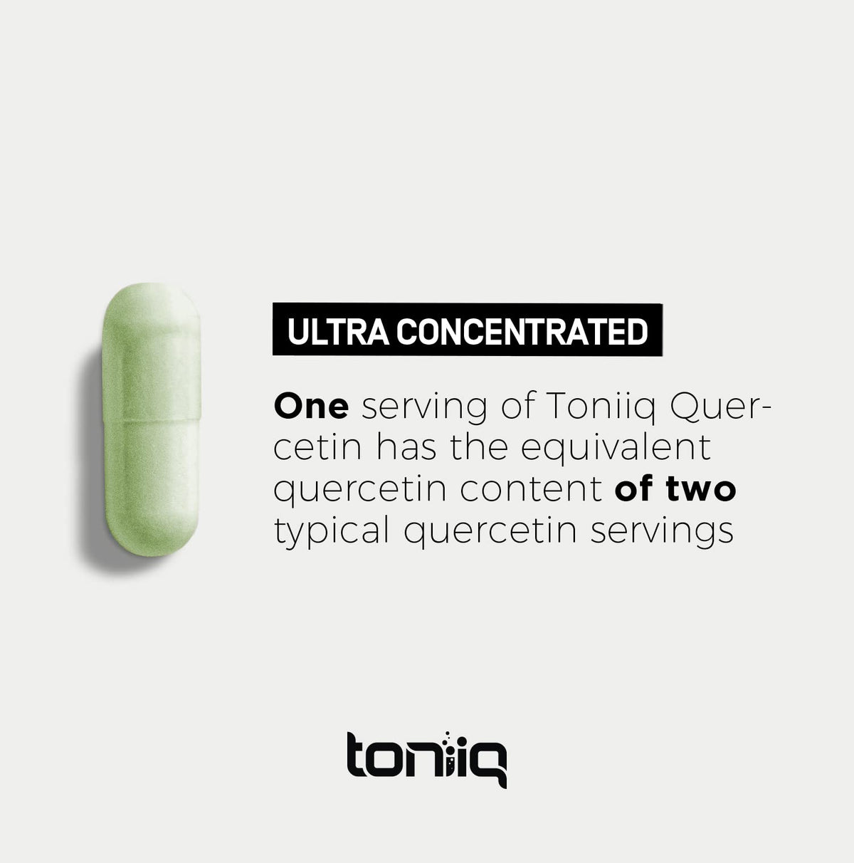 Toniiq Ultra High Purity Quercetin Capsules - 95%+ Highly Purified and Bioavailable ToniiqBuy Supplements Australia