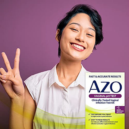 AZO Vaginal pH Test Kit, Clinically-Tested Vaginal Infection Test Kit, Fast & Accurate Results AZOBuy Supplements Australia
