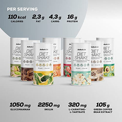 BioTechUSA Diet Shake | High-Protein, Low-Fat | with Superfoods, Chromium, Glucomannan BioTechUSABuy Supplements Australia