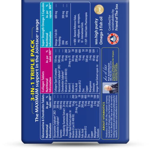 Jointace Vitabiotics Max, 84 Count (Pack of 1) VitabioticsBuy Supplements Australia