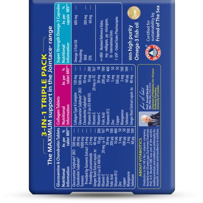 Jointace Vitabiotics Max, 84 Count (Pack of 1) VitabioticsBuy Supplements Australia